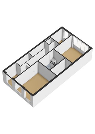 Floorplan - Virulyplein 2B, 3022 ZG Rotterdam